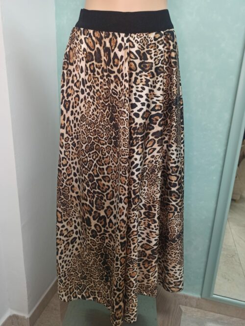 Falda raso animal print